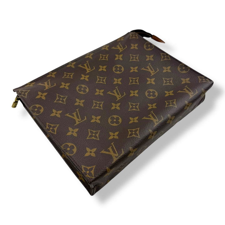 Louis Vuitton Brown Monogram Toiletry Pouch 26 Bag