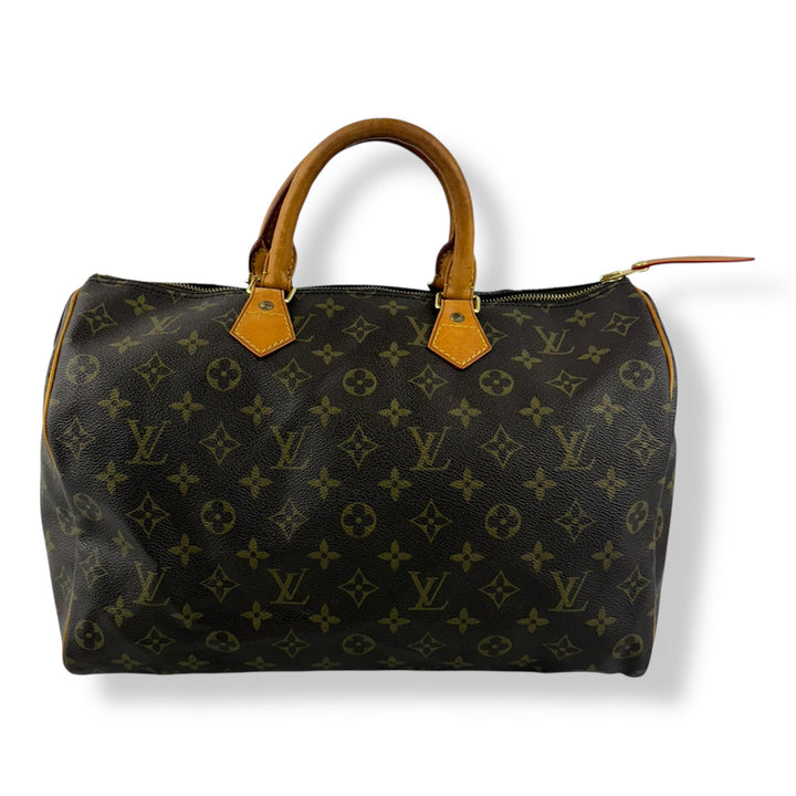 Louis Vuitton Speedy 35 Brown Monogram Handbag