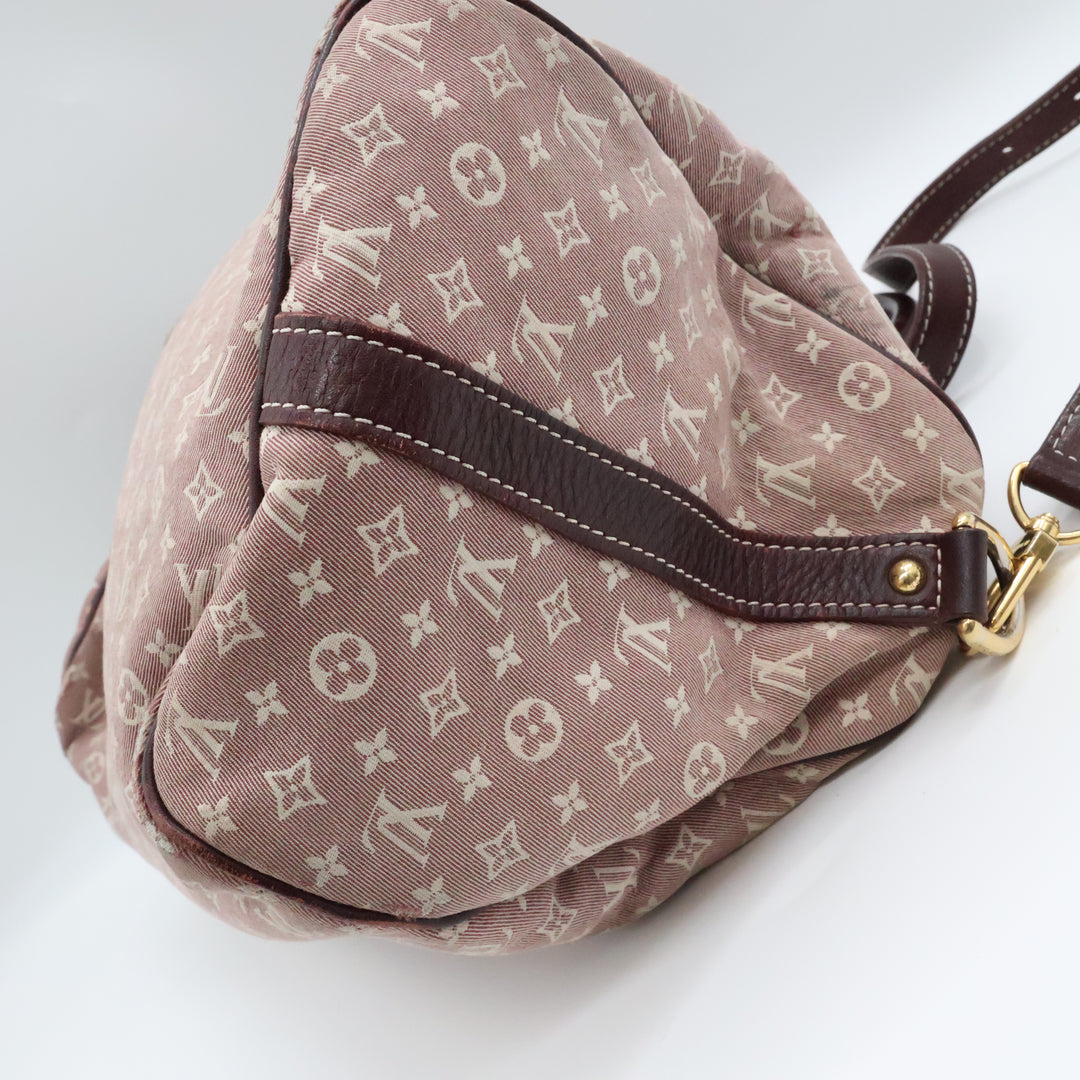 Louis Vuitton Lin Monogram Bandouliere Mini Idylle Romance Speedy 30 Handbag