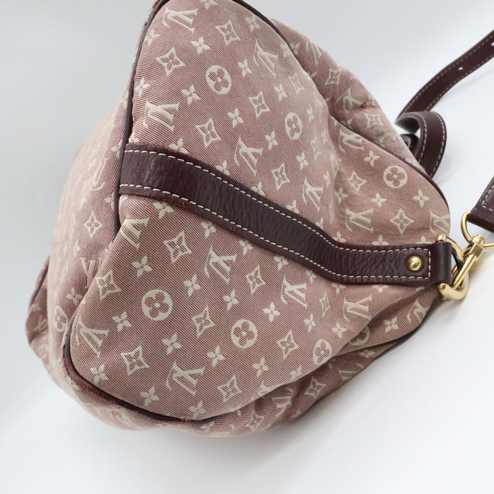 Louis Vuitton Lin Monogram Bandouliere Mini Idylle Romance Speedy 30 Handbag