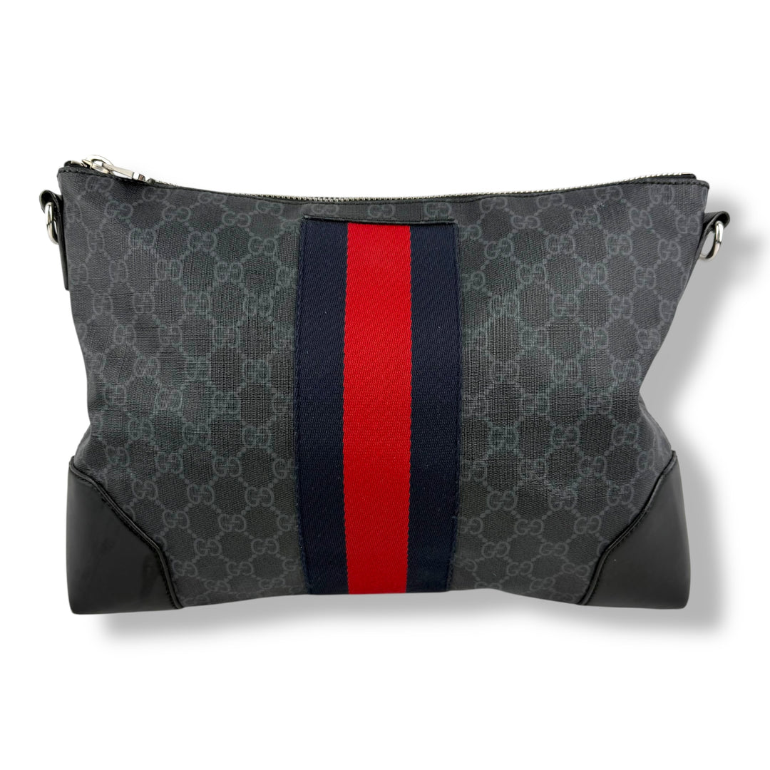 Gucci Supreme Web Messenger Bag