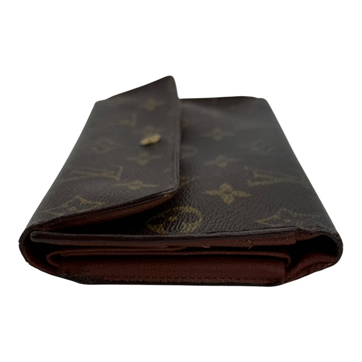 Louis Vuitton Trifold Brown Monogram Femme Wallet