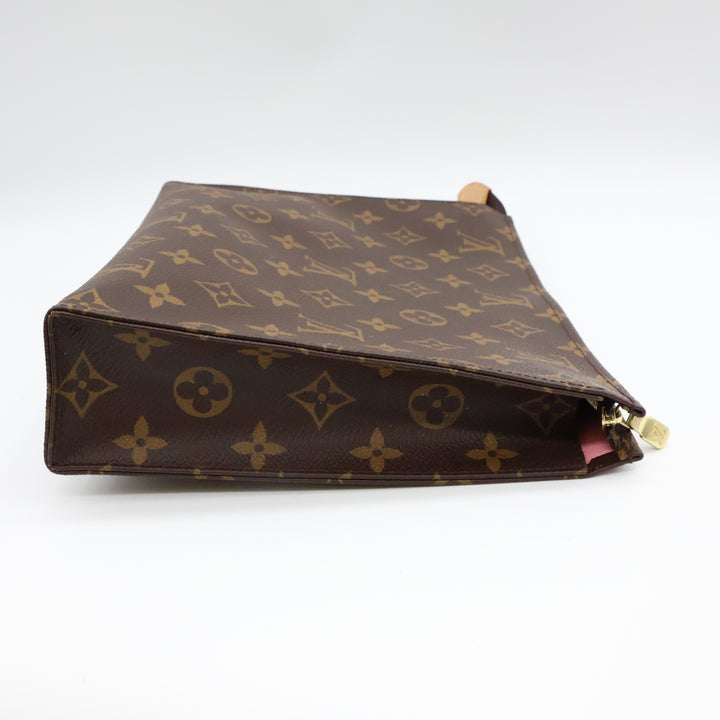 Louis Vuitton Brown Monogram Toiletry Pouch 26 Bag