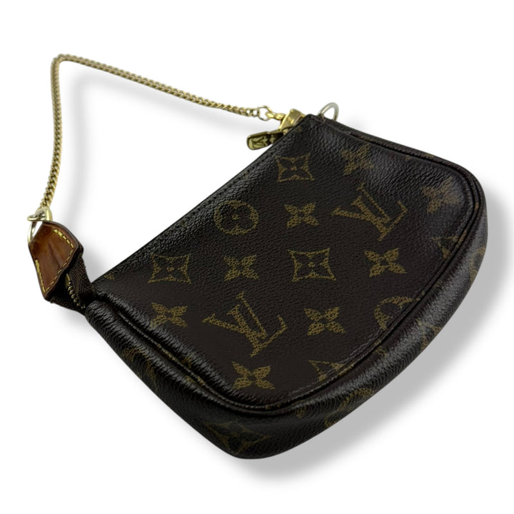 Louis Vuitton Mini Pochette Accessories Brown Monogram Bag
