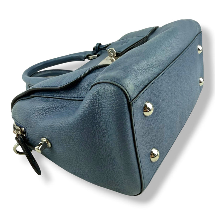 Mulberry Del Ray Blue Tote Handbag