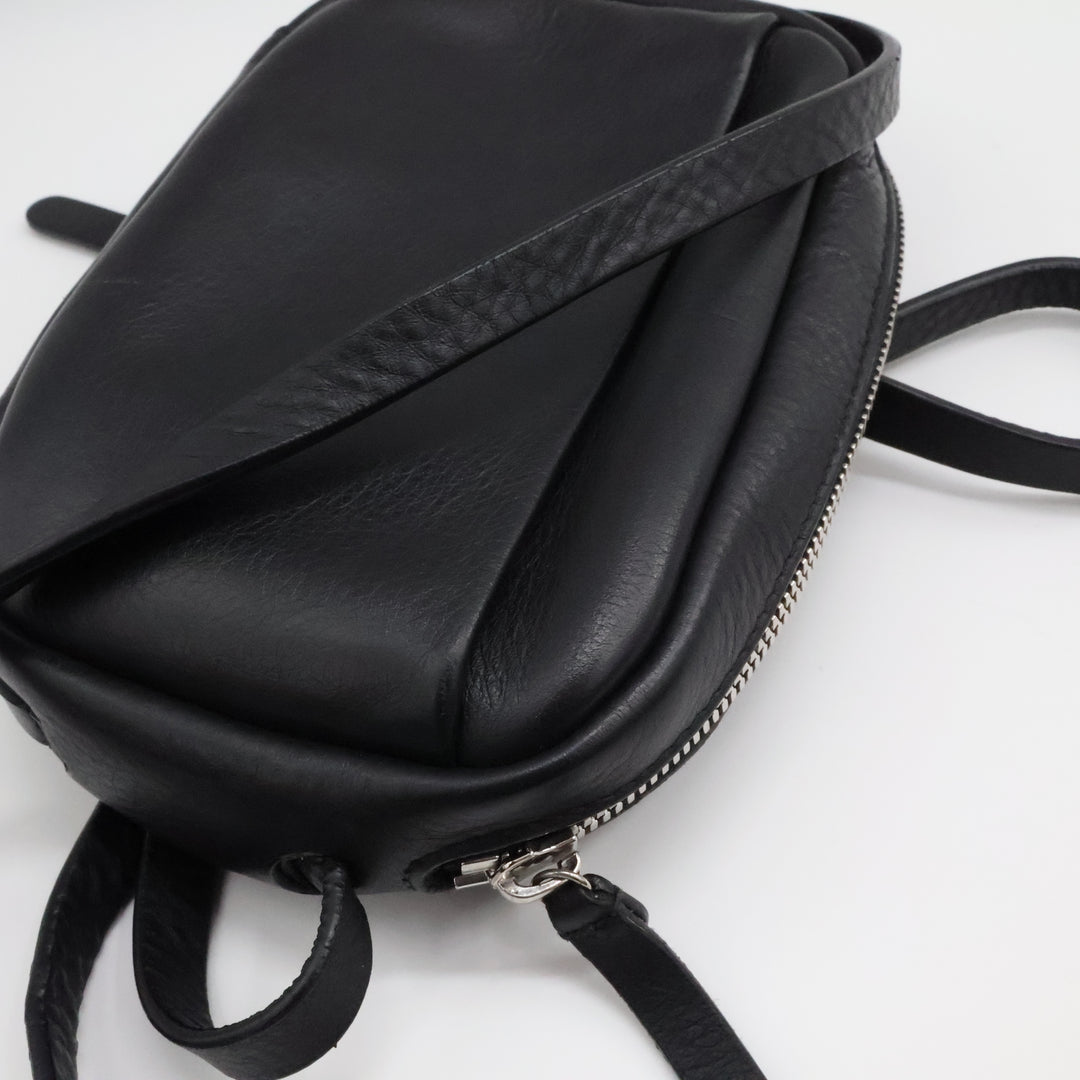 Balenciaga Everyday Black Camera Leather Crossbody