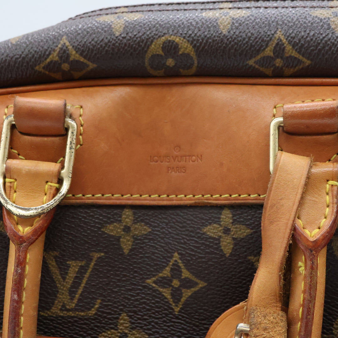 Louis Vuitton Brown Monogram Deauville Handbag