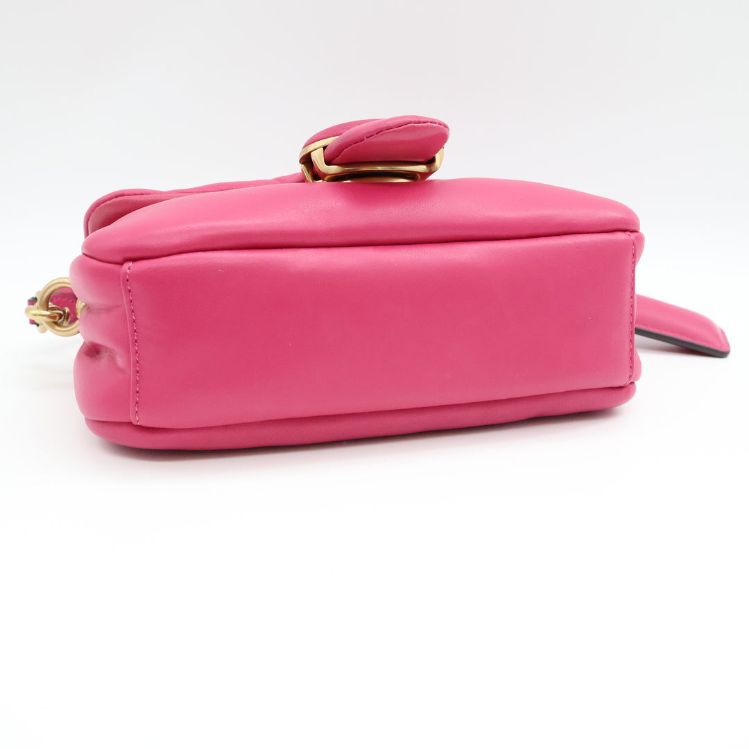 Coach Pillow Tabby 18 Pink Leather Handbag