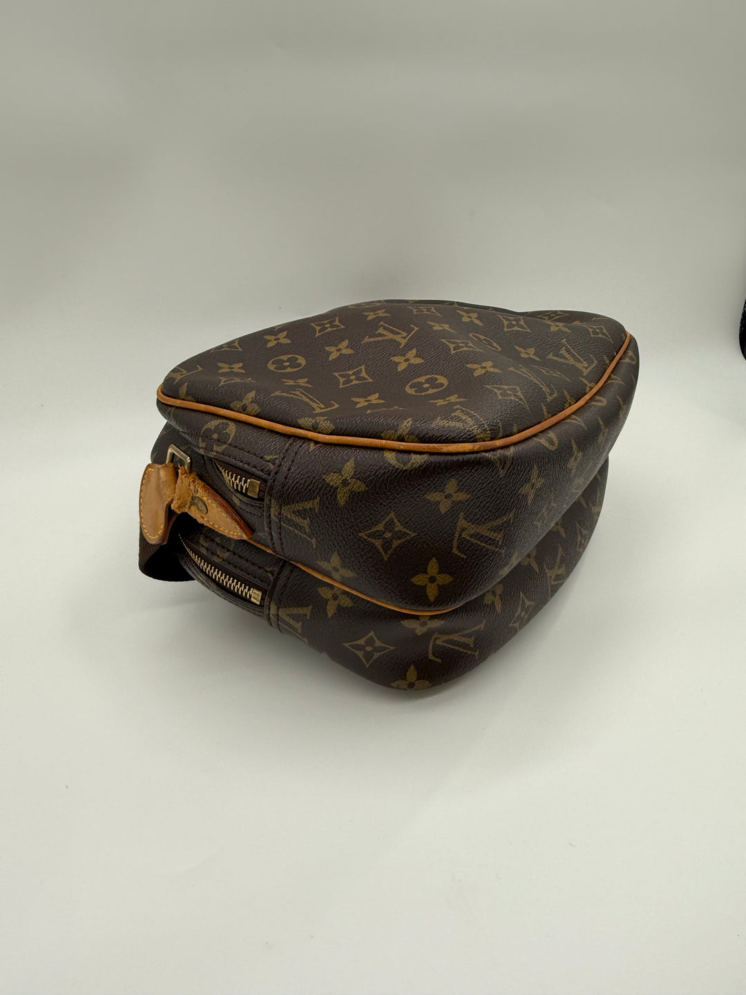 Louis Vuitton Brown Monogram Reporter PM Shoulder Bag