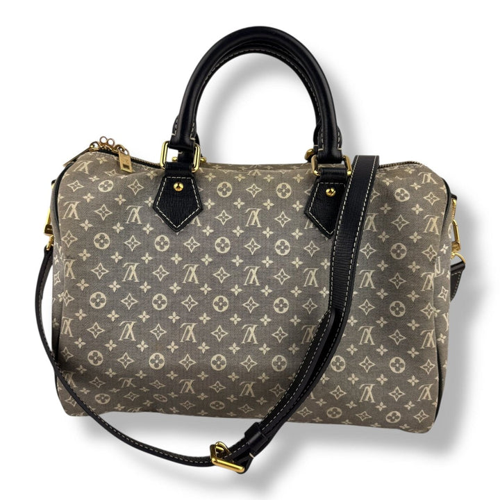Louis Vuitton Sepia Monogram Mini Idylle Romance Speedy Bandouliere 30 Handbag