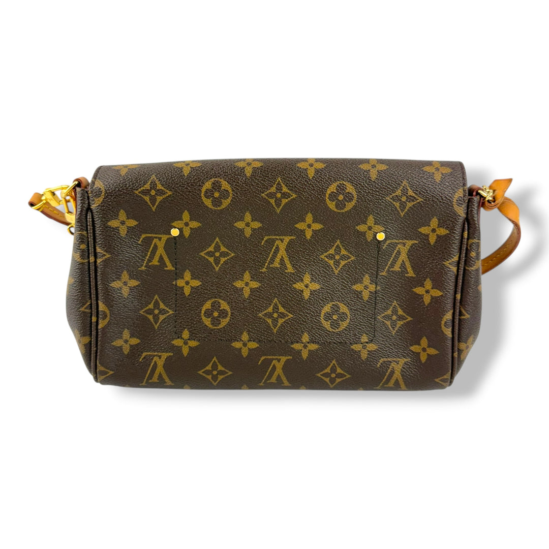 Louis Vuitton Favorite MM Brown Monogram Crossbody Handbag