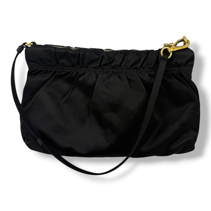 Prada Tessuto Hobo Black Handbag