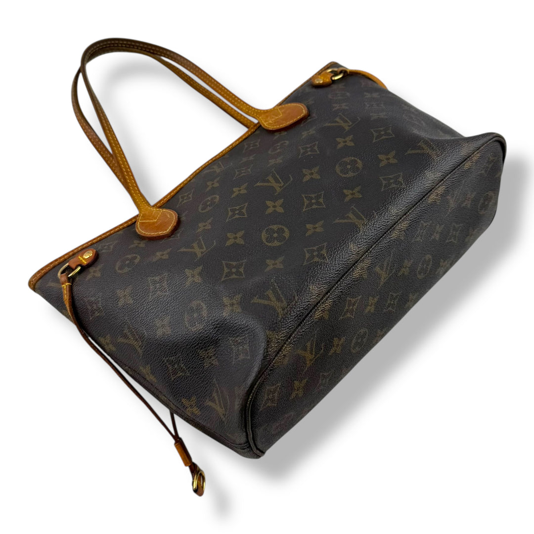 Louis Vuitton Brown Monogram Neverfull PM Handbag