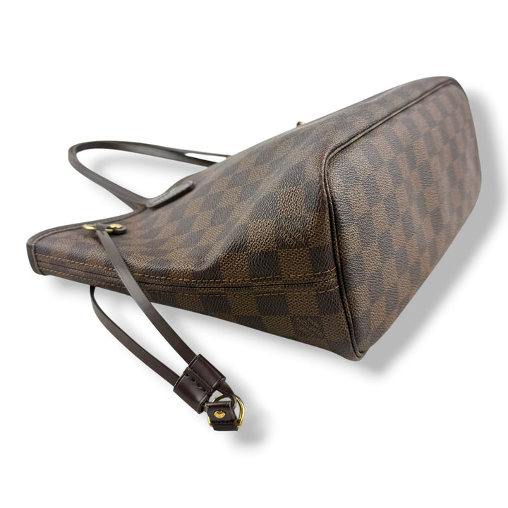 Louis Vuitton Brown Damier Neverfull PM Handbag
