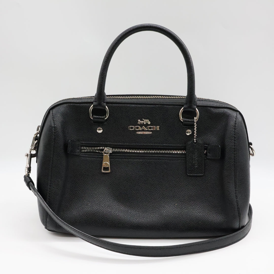 Coach Rowan Black Tote Handbag