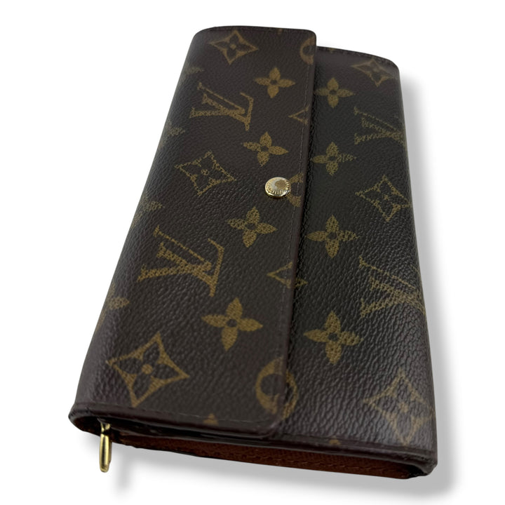 Louis Vuitton Vintage Sarah Brown Monogram Femme Wallet 7721