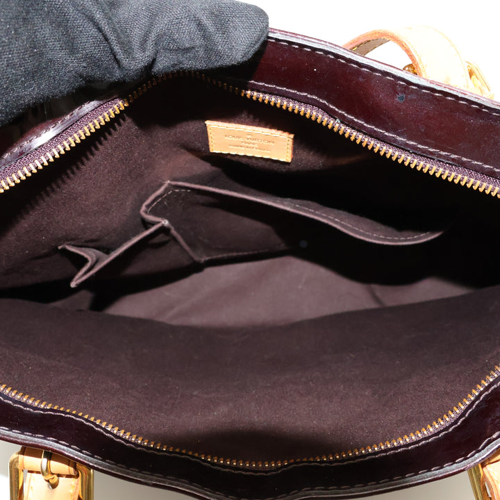 Louis Vuitton Vernis Amarante Brentwood GM Tote Bag Handbag