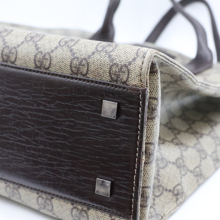 Gucci GG Canvas Beige Tote Bag