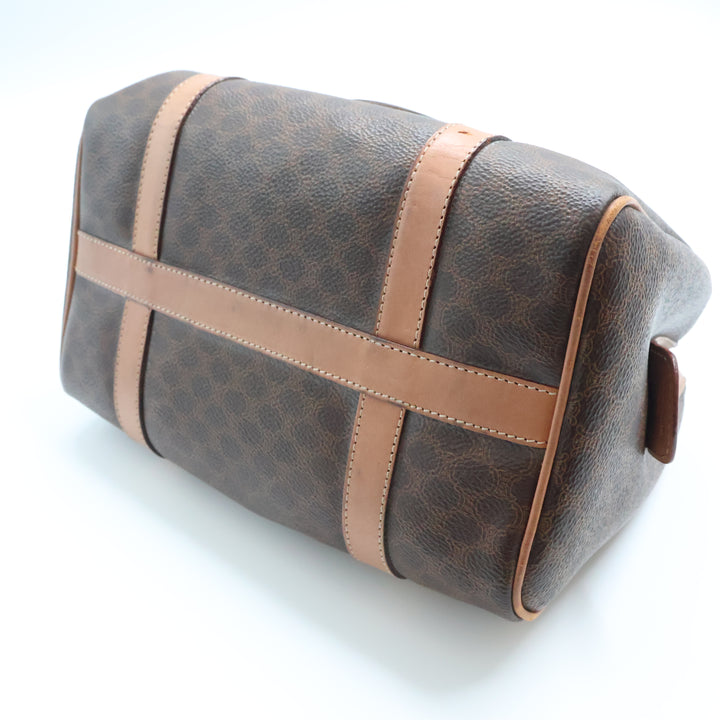 Celine Brown Boston Macadam Handbag