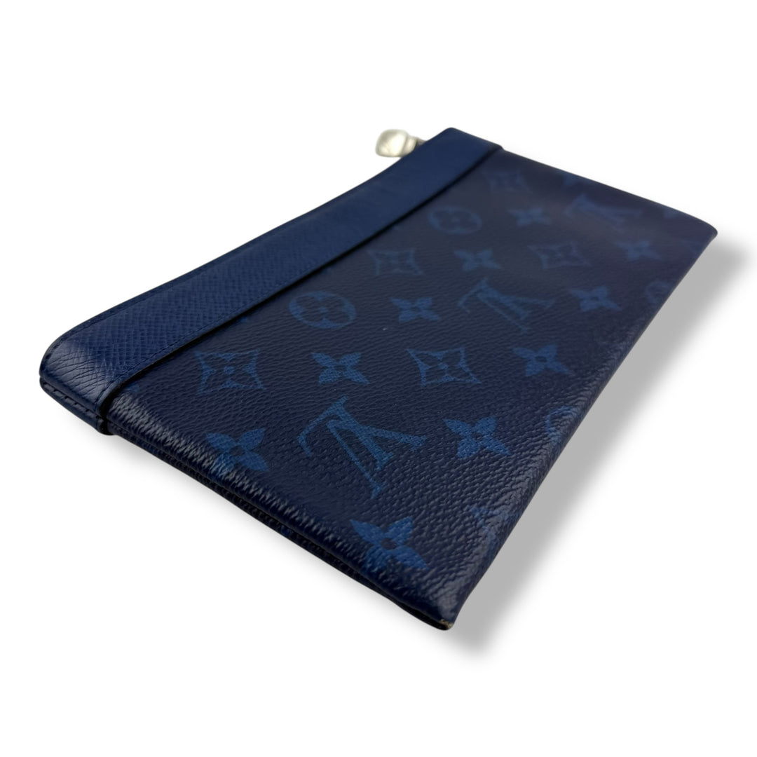 LOUIS VUITTON Pochette Discovery PM Blue Pouch