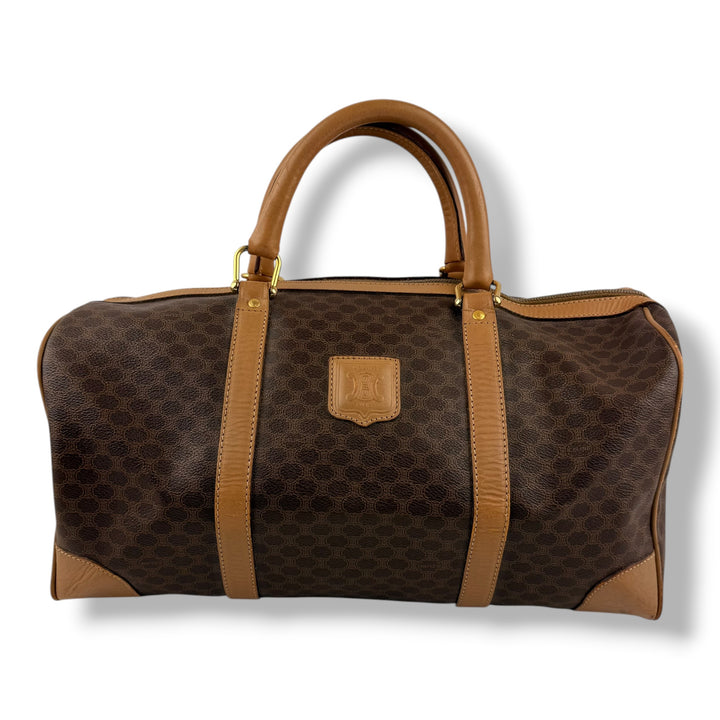 Celine Brown Boston Macadam Holdall Handbag