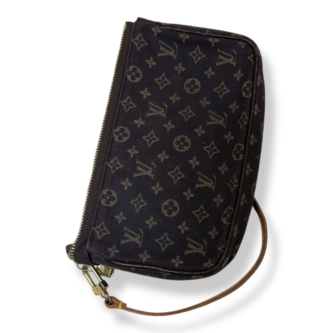 Louis Vuitton Pochette Accessories Brown Monogram Idylle Clutch Bag