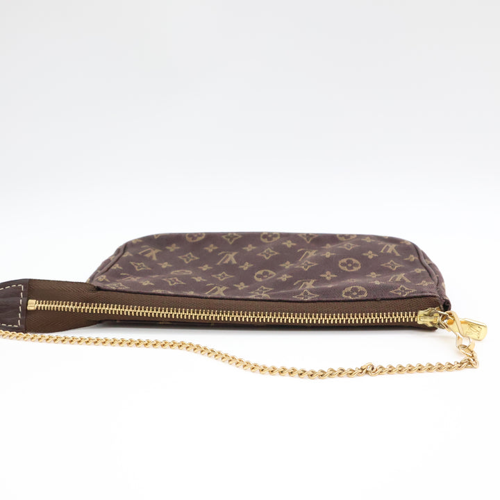 Louis Vuitton Medium Pochette Accessories Lin Monogram Clutch Bag