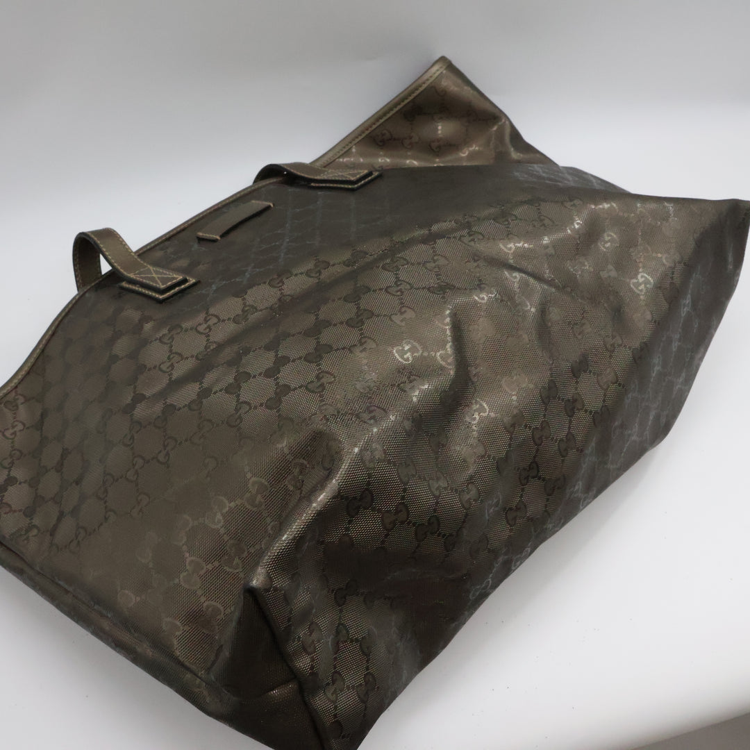 Gucci GG Gold Imprime Canvas Tote Bag
