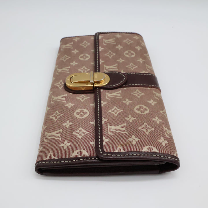 Louis Vuitton Sarah Pink Lin Femme Wallet