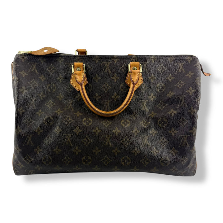 Louis Vuitton Vintage Brown Monogram Speedy 40 Handbag