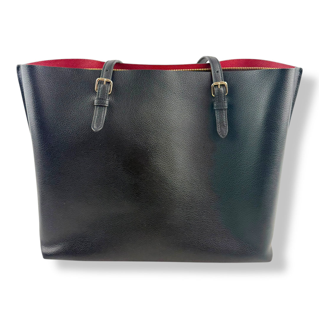 Coach Mollie Black Tote Handbag