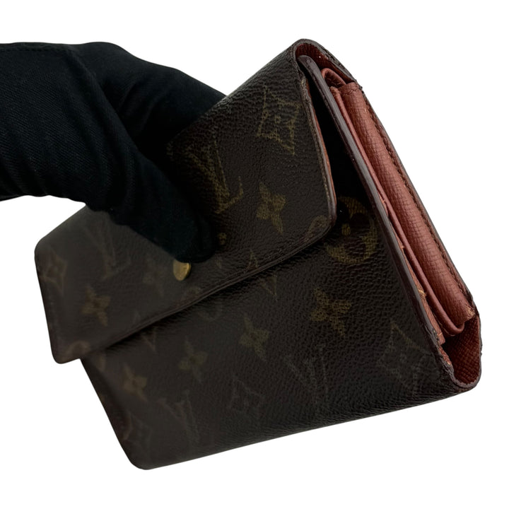 Louis Vuitton Trifold Brown Monogram Femme Wallet