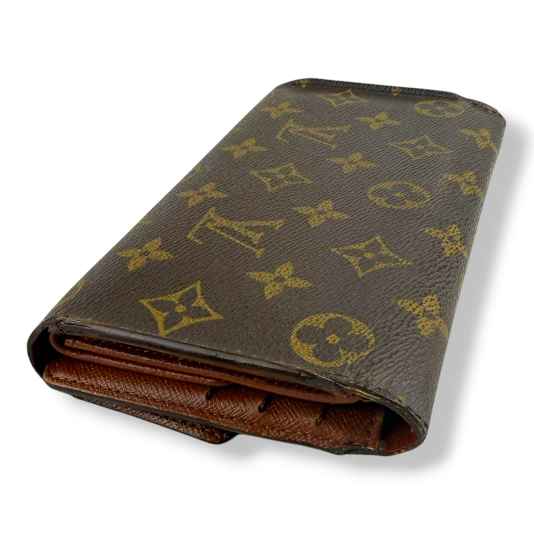 Louis Vuitton Trifold Brown Monogram Femme Wallet