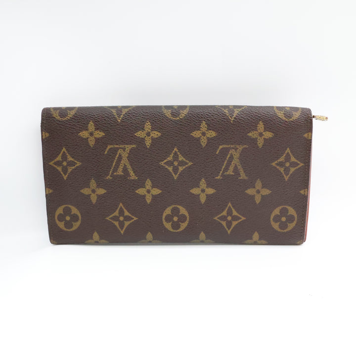Louis Vuitton Vintage Sarah Brown Monogram Femme Wallet 8592