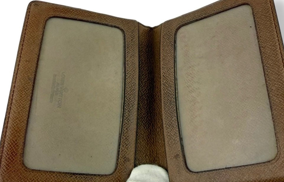 Louis Vuitton Vintage Brown Monogram Card Wallet