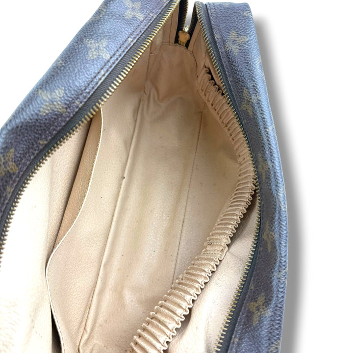 Louis Vuitton True Trousse 28 Brown Monogram Toiletry Pouch