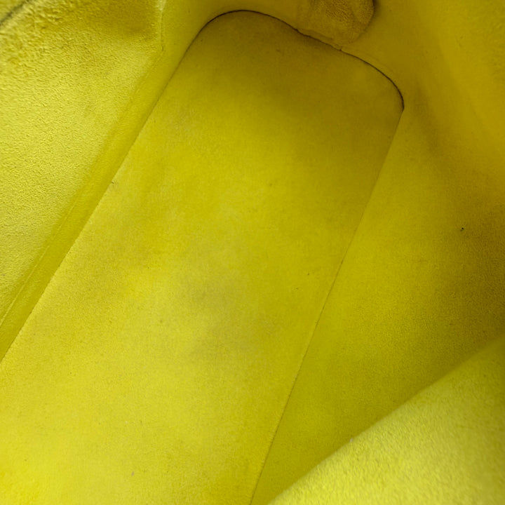 Louis Vuitton Alma BB Epi Leather Yellow Handbag