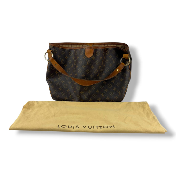 Louis Vuitton Delightful MM Brown Monogram Handbag