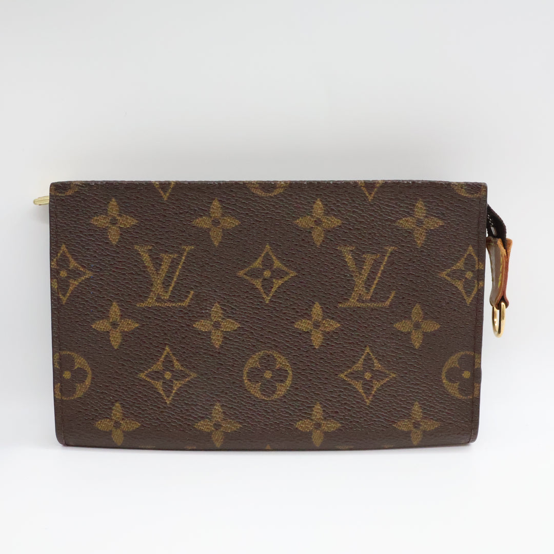 Louis Vuitton Brown Monogram Classic Signature Bucket Pouch