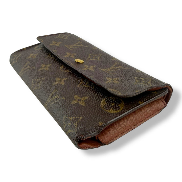 Louis Vuitton Trifold Brown Monogram Femme Wallet