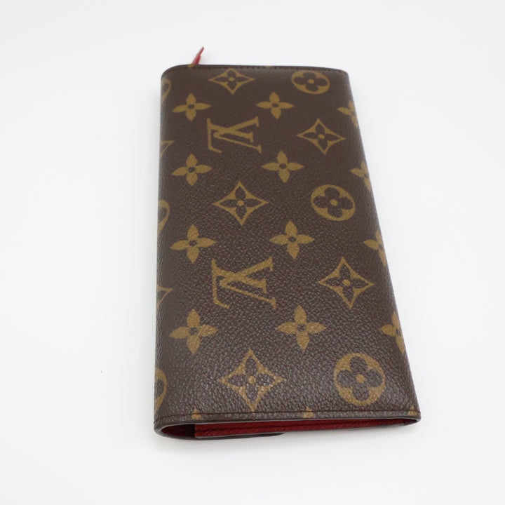 Louis Vuitton Emilie Brown Monogram Femme Wallet