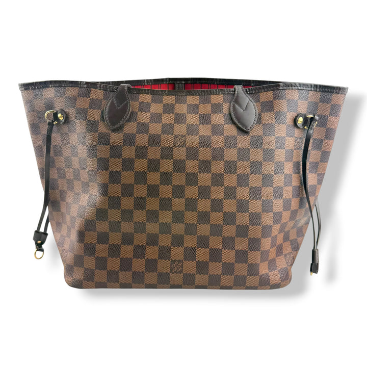 Louis Vuitton Brown Damier Neverfull MM Handbag