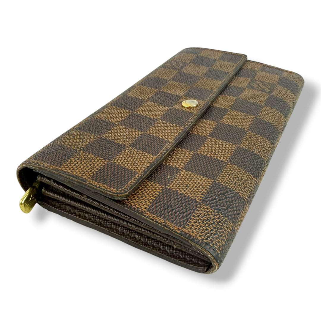 Louis Vuitton Sarah Brown Damier Femme Wallet