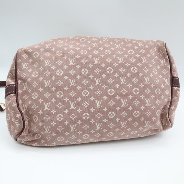 Louis Vuitton Lin Monogram Bandouliere Mini Idylle Romance Speedy 30 Handbag