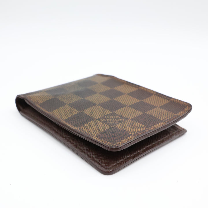 Louis Vuitton Vintage Bifold Brown Damier Wallet
