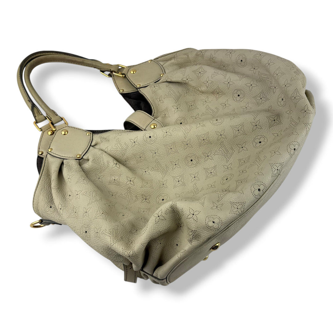 Louis Vuitton Monogram Olive Mahina Leather Surya Tote Bag