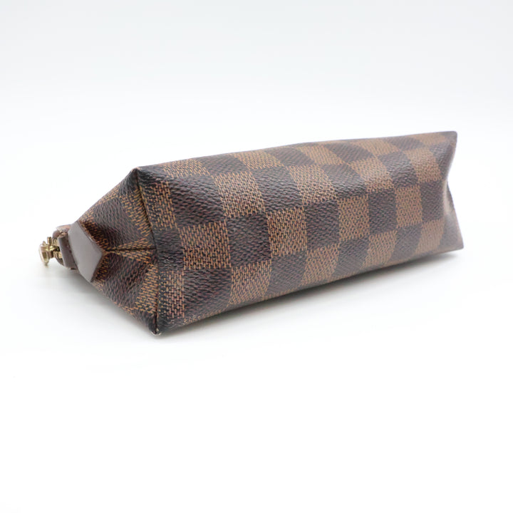 Louis Vuitton Brown Damier Travel Cosmetic PM Pouch