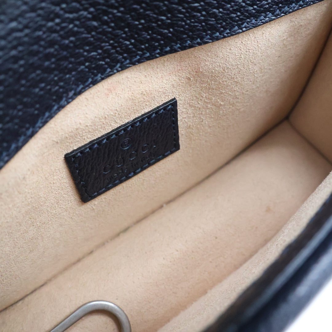 Gucci GG Dionysus Navy/Beige Super Mini Handbag