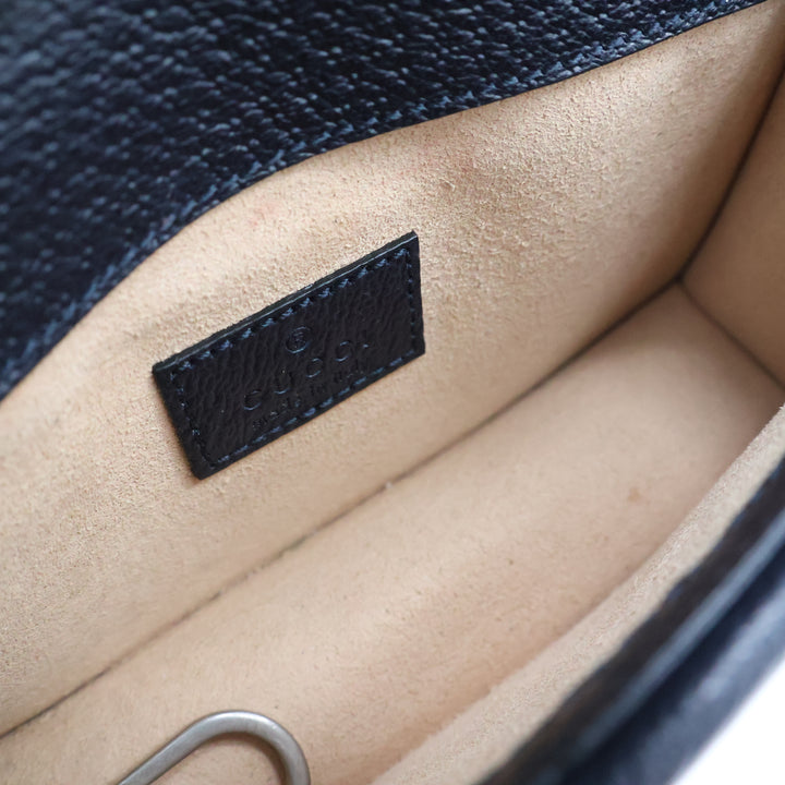 Gucci GG Dionysus Navy/Beige Super Mini Handbag