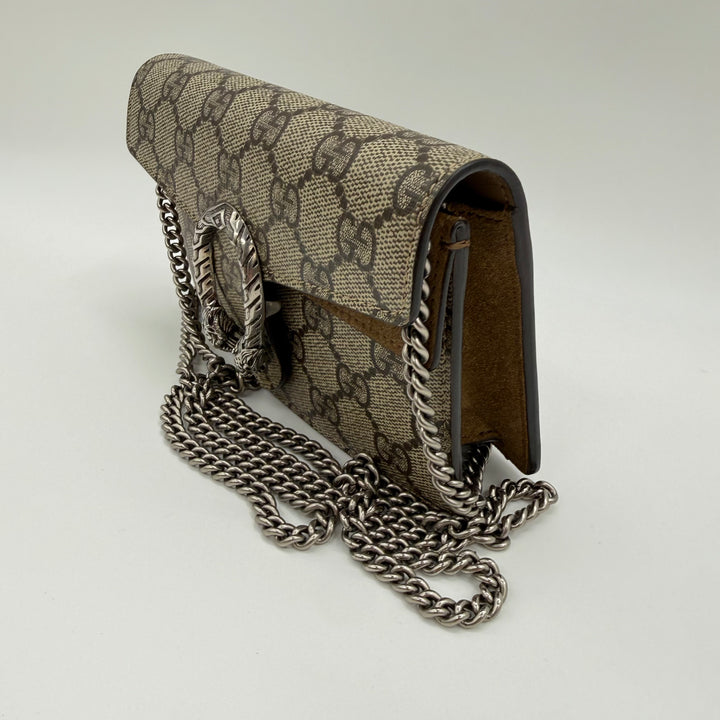 Gucci GG Dionysus Beige Super Mini Handbag